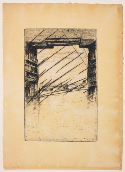 Unter der alten Battersea-Brücke - James Abbott McNeill Whistler
