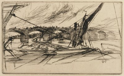 Pont de Vauxhall, 1861 - James Abbott McNeill Whistler