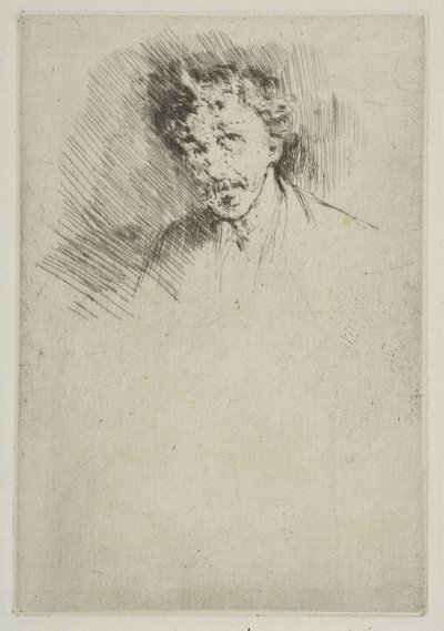 Whistler avec la mèche blanche - James Abbott McNeill Whistler