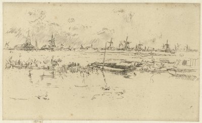 Zaandam - James Abbott McNeill Whistler