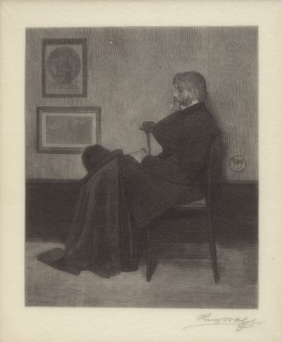 Thomas Carlyle - James Abbott McNeill & Wolf Henry (1852 1916) Whistler