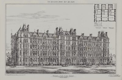 Cadogan Terrace, Cadogan et Hans Place Estate, Chelsea, 1879 - James Akerman