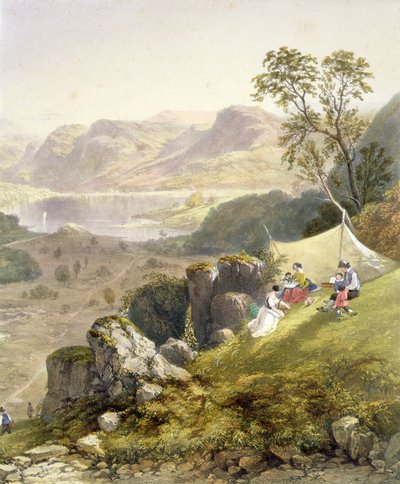 Thirlmere et Wythburn, (détail) de 