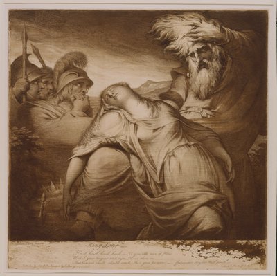 Le Roi Lear et Cordelia - James Barry