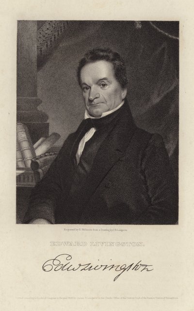 Edward Livingston - James Barton Longacre