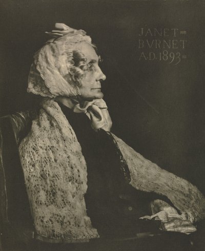 Camera Work: Janet Burnet, 1907 - James Craig Annan