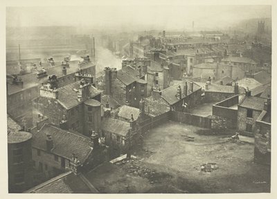 Vieilles maisons Angle de la rue George et de la rue High - James Craig Annan