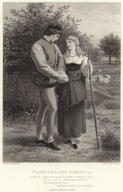 Florizel et Perdita, Conte d