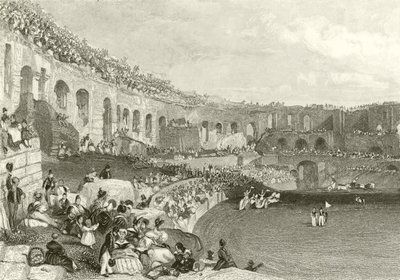 Amphithéâtre de Nîmes - James Duffield Harding