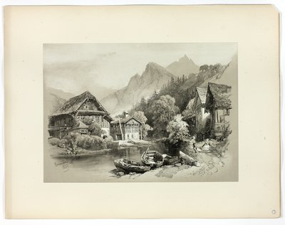 Brunnen, de Sélections Pittoresques - James Duffield Harding