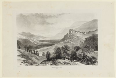 Pontcharra, château de Bayard - James Duffield Harding