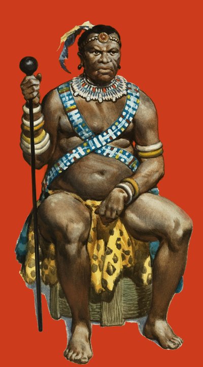 Chef Dingaan des Zoulous - James Edwin McConnell