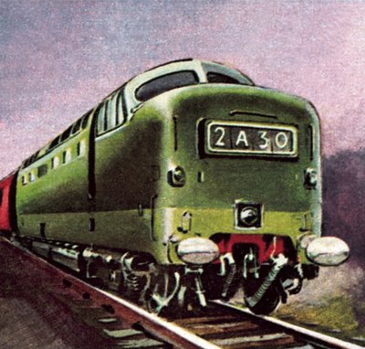 Locomotive diesel - James Edwin McConnell