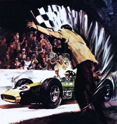 Jim Clark remporte la grande course de l
