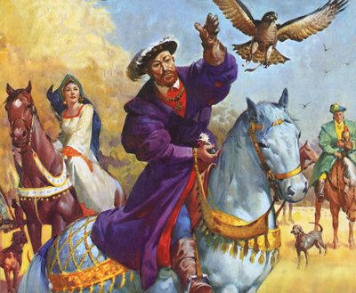 Le roi Henri VIII à la chasse - James Edwin McConnell