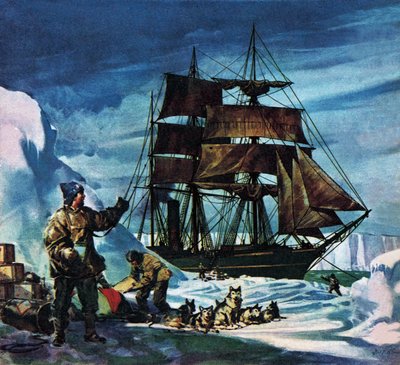 Le Terra Nova en Antarctique - James Edwin McConnell