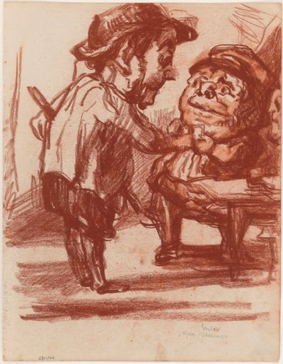 Nach Daumier: Die fröhlichen Jäger - James Ensor