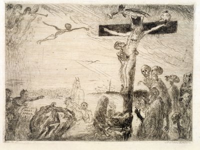 Le Christ tourmenté par les démons - James Ensor
