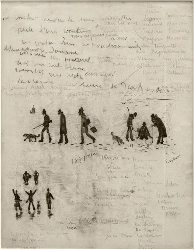 Histoire sans paroles (Chasseur en hiver) - James Sidney Ensor