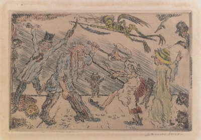 Colère - James Ensor