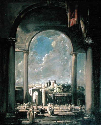 Figures sous une Arche - James Ferrier Pryde