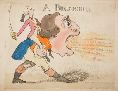 Un épouvantail !!! 1792 - James Gillray