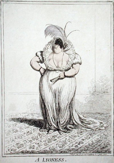 Une lionne - James Gillray