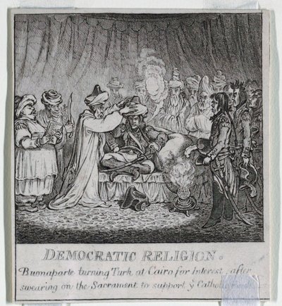 "Démocratie, ou une esquisse de - James Gillray