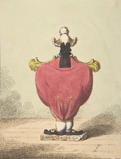 De la collection de Sir William Hamilton - James Gillray