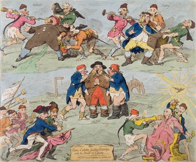 Sans-culottes nourrissant l