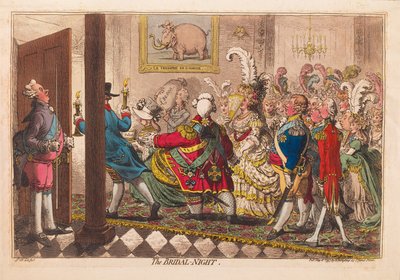 La nuit de noces, pub. 1797 - James Gillray