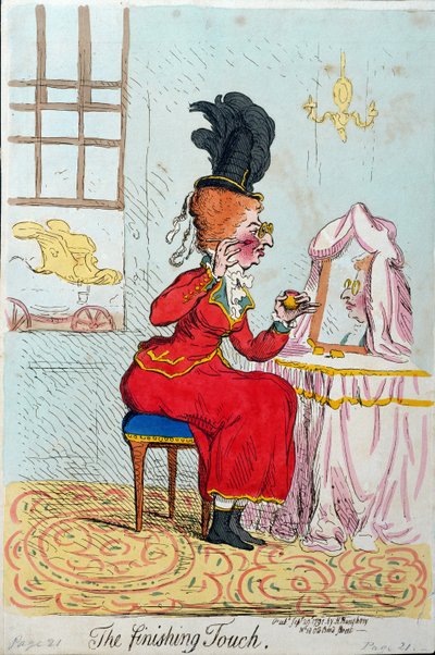 La Touche Finale, publiée par Hannah Humphrey en 1791 - James Gillray