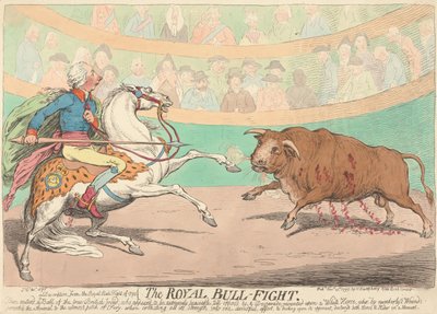 La corrida royale - James Gillray