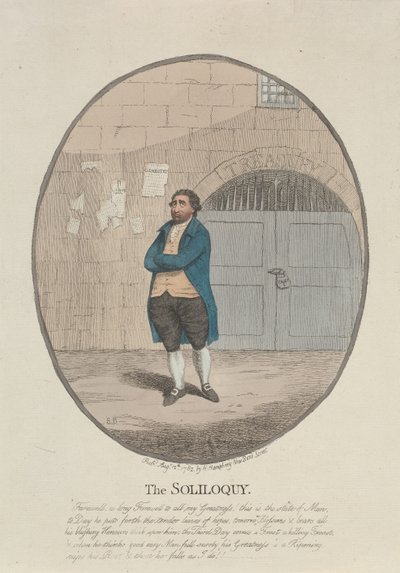 Le monologue - James Gillray