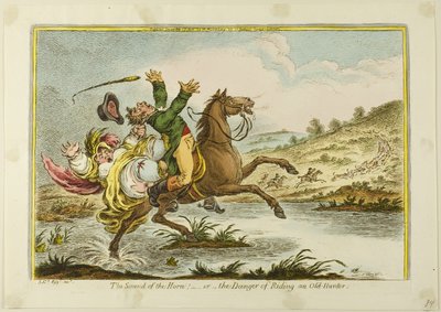 Le son du cor - James Gillray