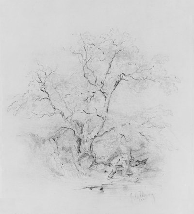 Garçon à la pêche - James Goodwyn Clonney