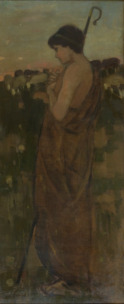 Le garçon berger, vers 1881 - James Guthrie