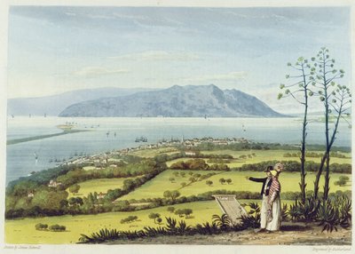 Kingston et Port Royal depuis Windsor Farm, de 