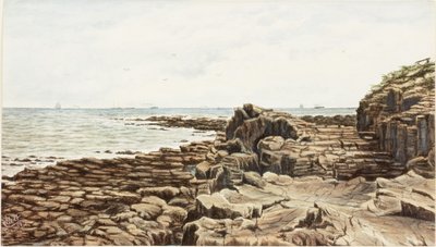 Tynemouth depuis Sharpness Point - James Henry Cleet
