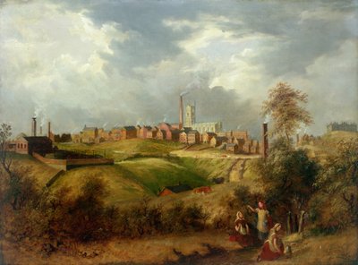 Oldham depuis Glodwick - James Howe Carse
