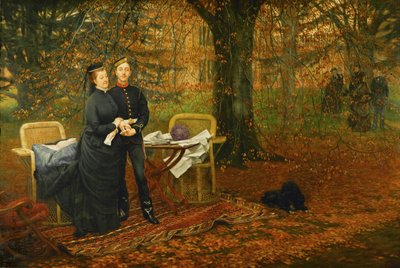 Impératrice Eugénie, veuve de Napoléon III - James Jacques Joseph Tissot