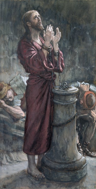 Jésus en prison, illustration pour La Vie du Christ - James Jacques Joseph Tissot