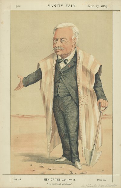 Le Vicomte Ferdinand de Lesseps - James Jacques Joseph Tissot