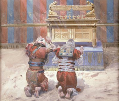 Moïse et Josué devant le Tabernacle, vers 1896-1902 - James Jacques Joseph Tissot