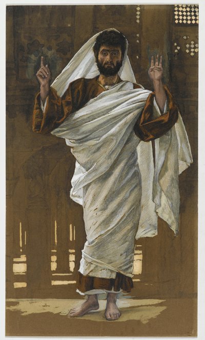 Saint Barthélemy, illustration de La Vie du Christ, c.1886-94 - James Jacques Joseph Tissot