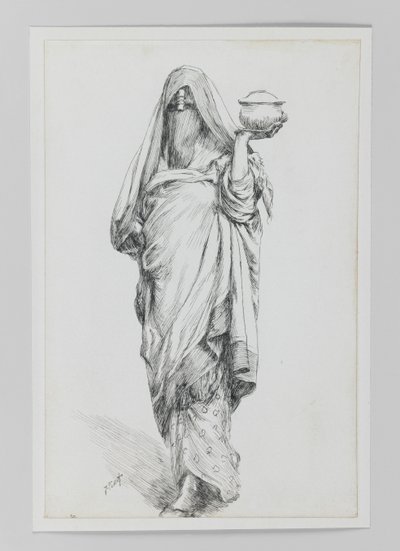 Femme du Caire, illustration de La Vie de Notre Seigneur Jésus-Christ - James Jacques Joseph Tissot