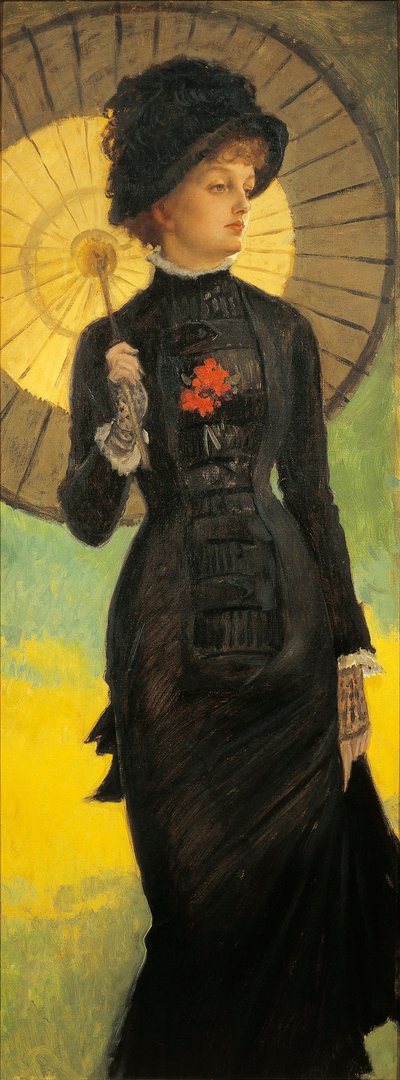 Femme avec une ombrelle - James Jacques Joseph Tissot
