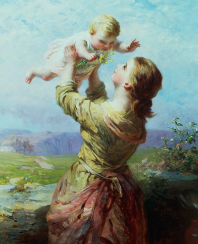 Elle regarde et regarde, et toujours avec un nouveau plaisir - James John Hill
