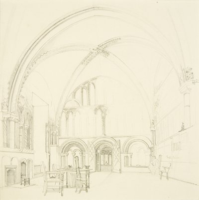 Intérieur de la salle capitulaire de la cathédrale de Bristol - James Johnson