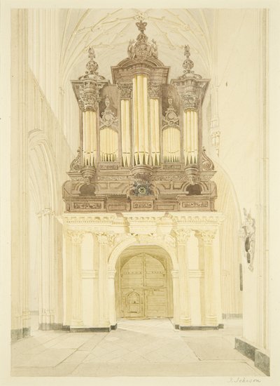 Orgue et tribune d